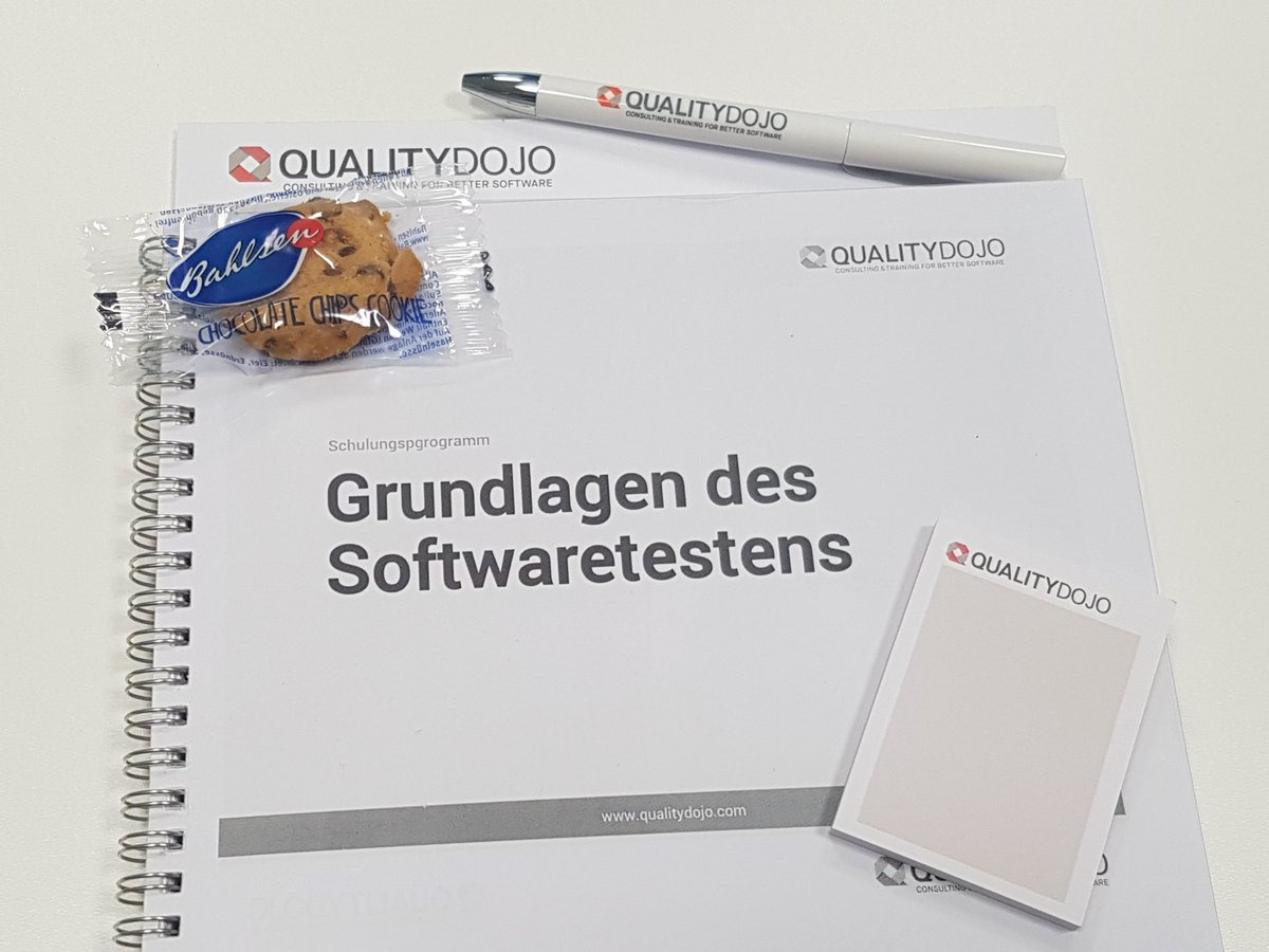 florian_fieber's tweet photo. Schulungsprogramm "Grundlagen des Softwaretestens" - 1 Kunde, 4 Tage, 12 Einheiten, 30 Teilnehmer  
#qualitydojo #software #testing https://t.co/6F1uB1Qfrn
