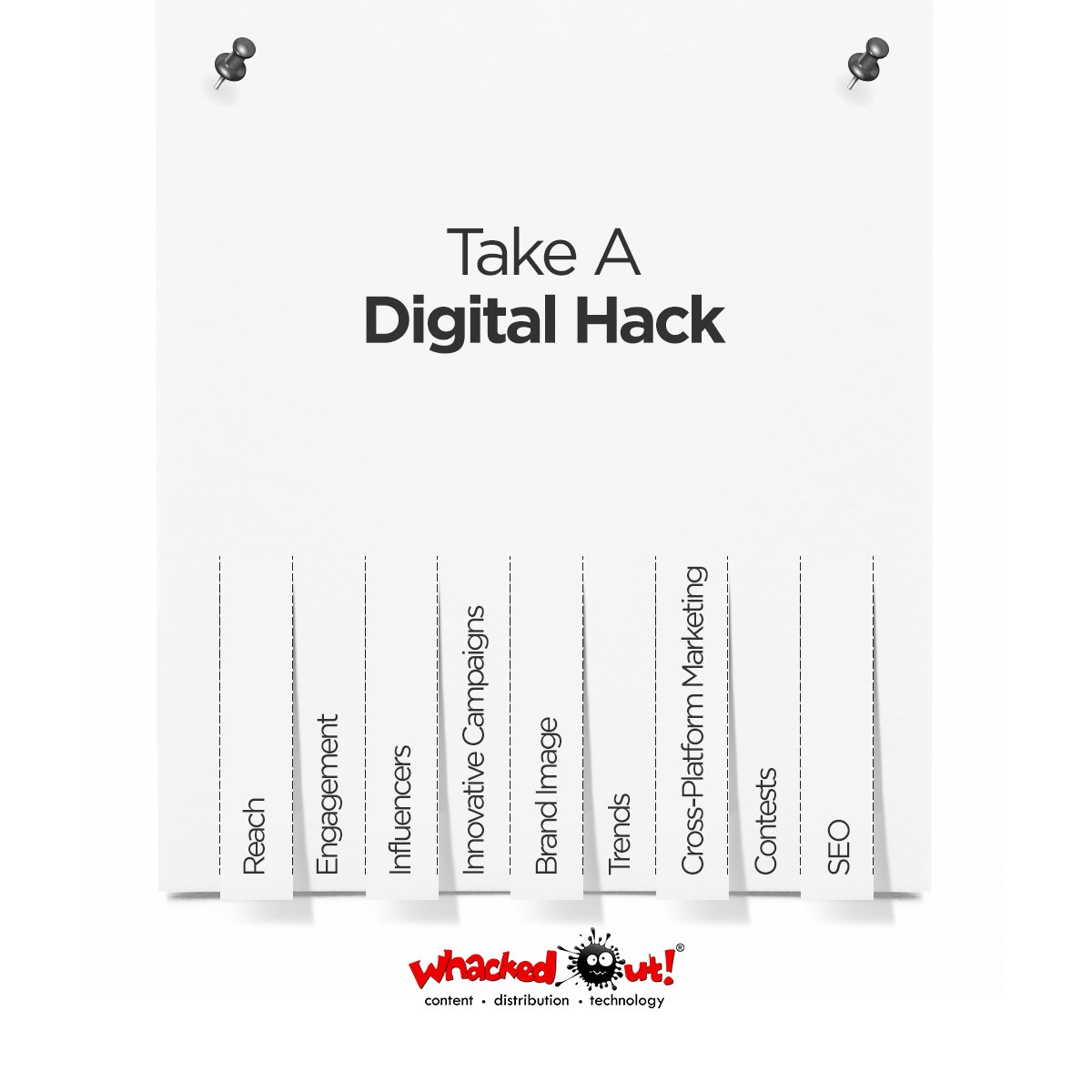 WhackedOutMedia's tweet image. Pick a category and we&apos;ll give you a hack!

#DigitalHacks #WOM #WhackedOut