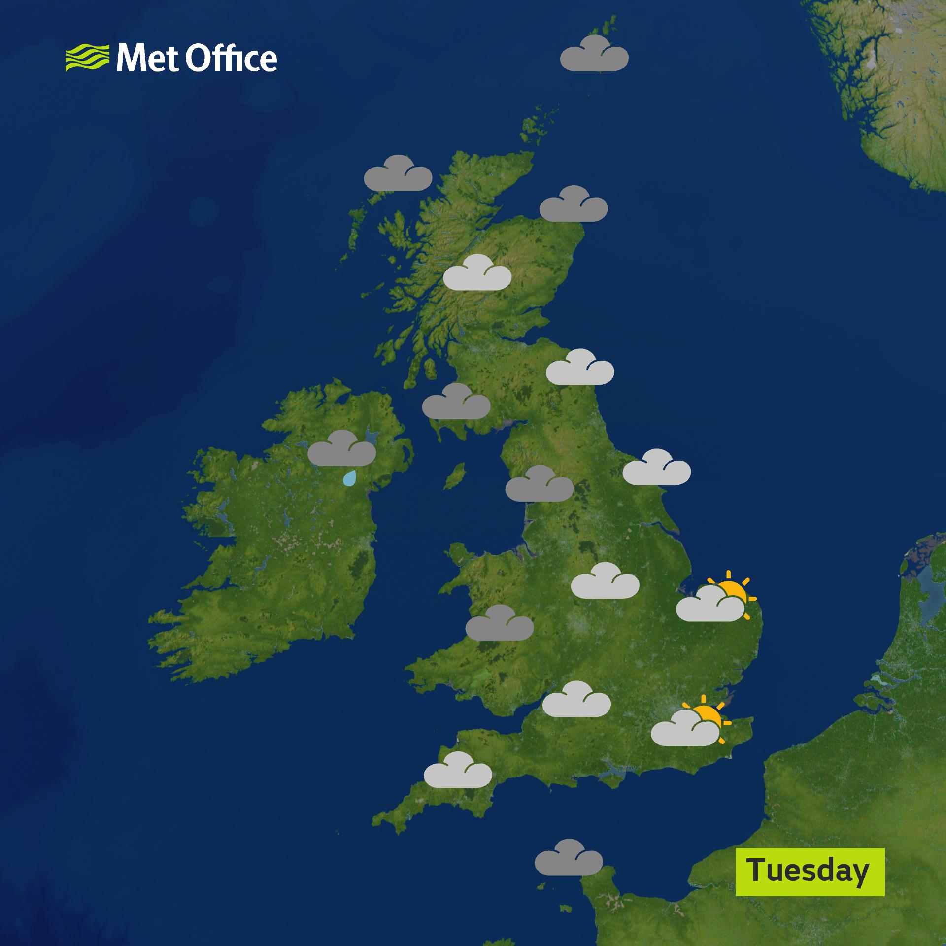 Met Office on Twitter "This week is looking quite unsettled with most of us seeing rain at