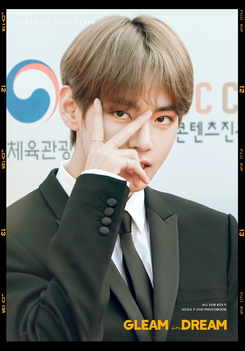 GLEAM in DREAM BTS V マスタニム写真集 nuna v BTS テテ マスター 写真集 GLEAMDREAM NUNAV