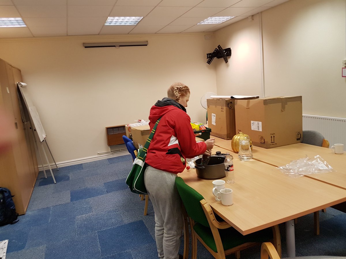 WorkYorkshire's tweet image. Barnsley #PositiveFutures group taking part in their community project #LDWorkWeek