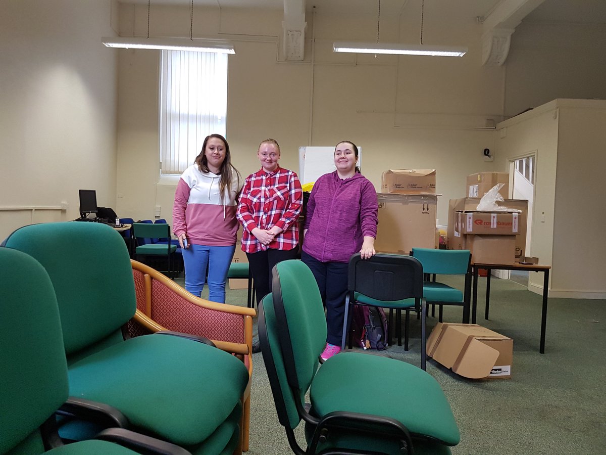 WorkYorkshire's tweet image. Barnsley #PositiveFutures group taking part in their community project #LDWorkWeek