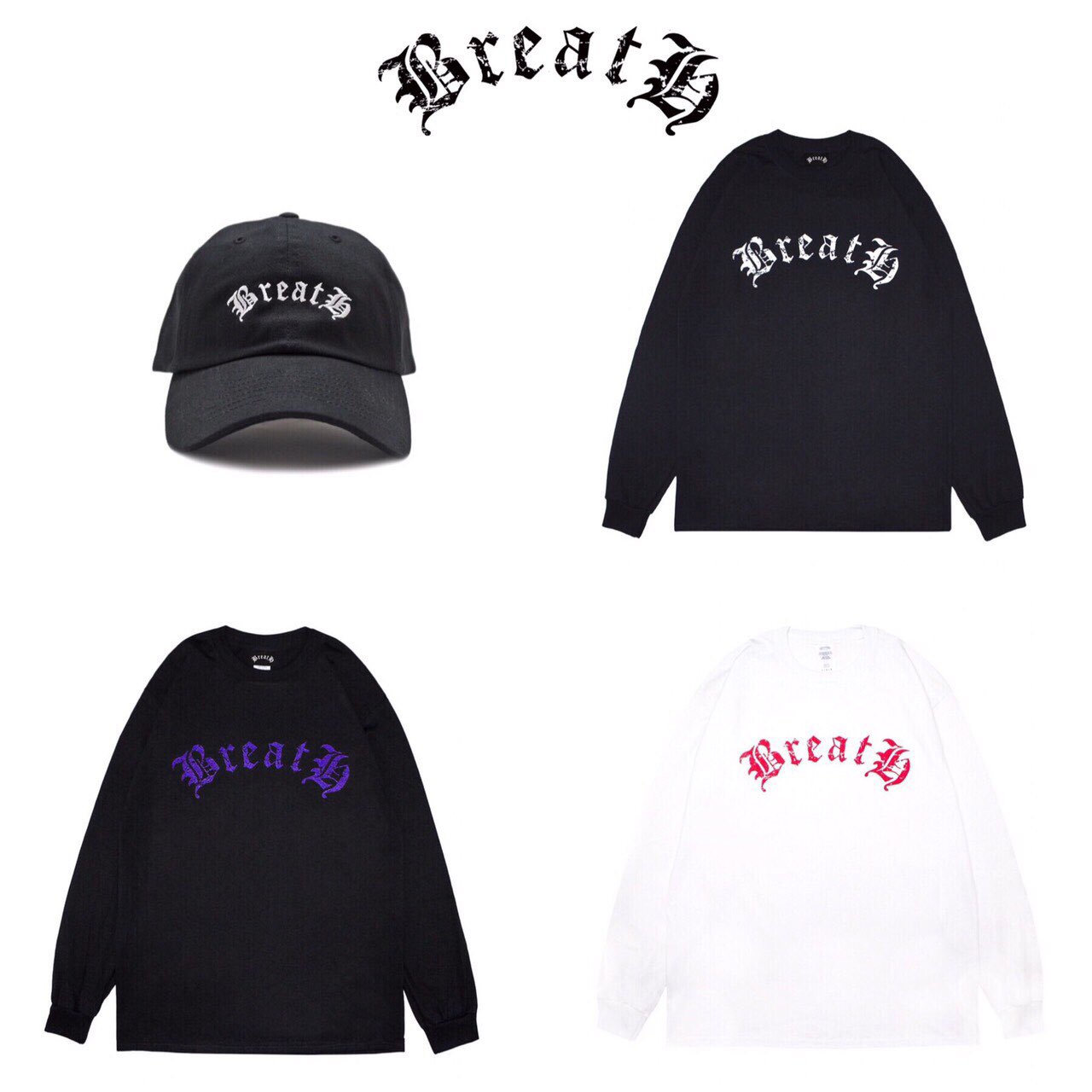 最 安値 価格ファッション - BREATH OLD ENGLISH LOGO HOODIE