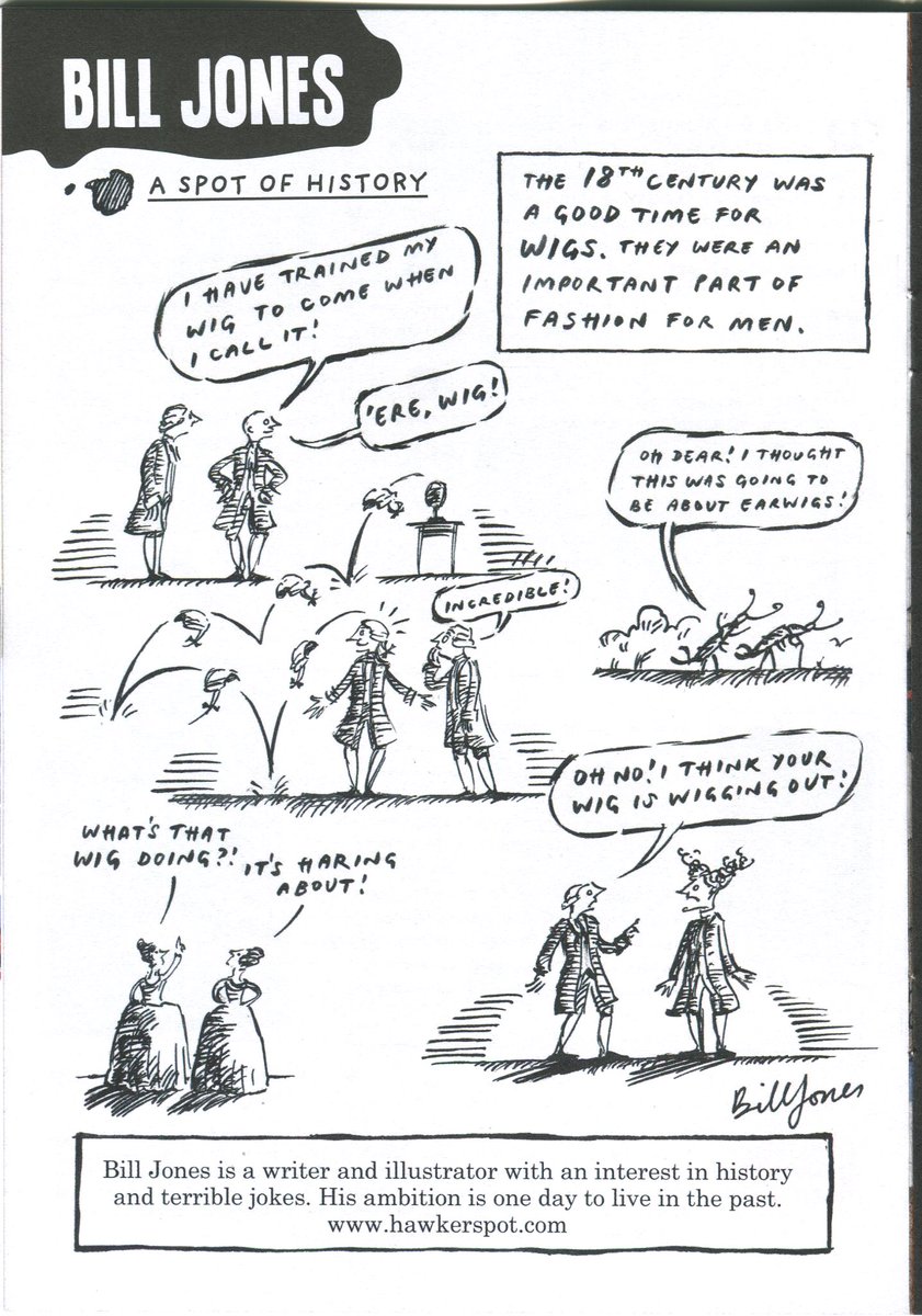 Bill Jones (@hawkerspot) on Twitter photo Here’s some of my wiggy stuff in the current issue of <a href="/earwigmagazine/">EarwigMagazine</a>, a brilliant magazine for kids from <a href="/GoodOnPaper_/">Good On Paper</a> #wigout #Stroud Here’s some of my wiggy stuff in the current issue of <a href="/earwigmagazine/">EarwigMagazine</a>, a brilliant magazine for kids from <a href="/GoodOnPaper_/">Good On Paper</a> #wigout #Stroud