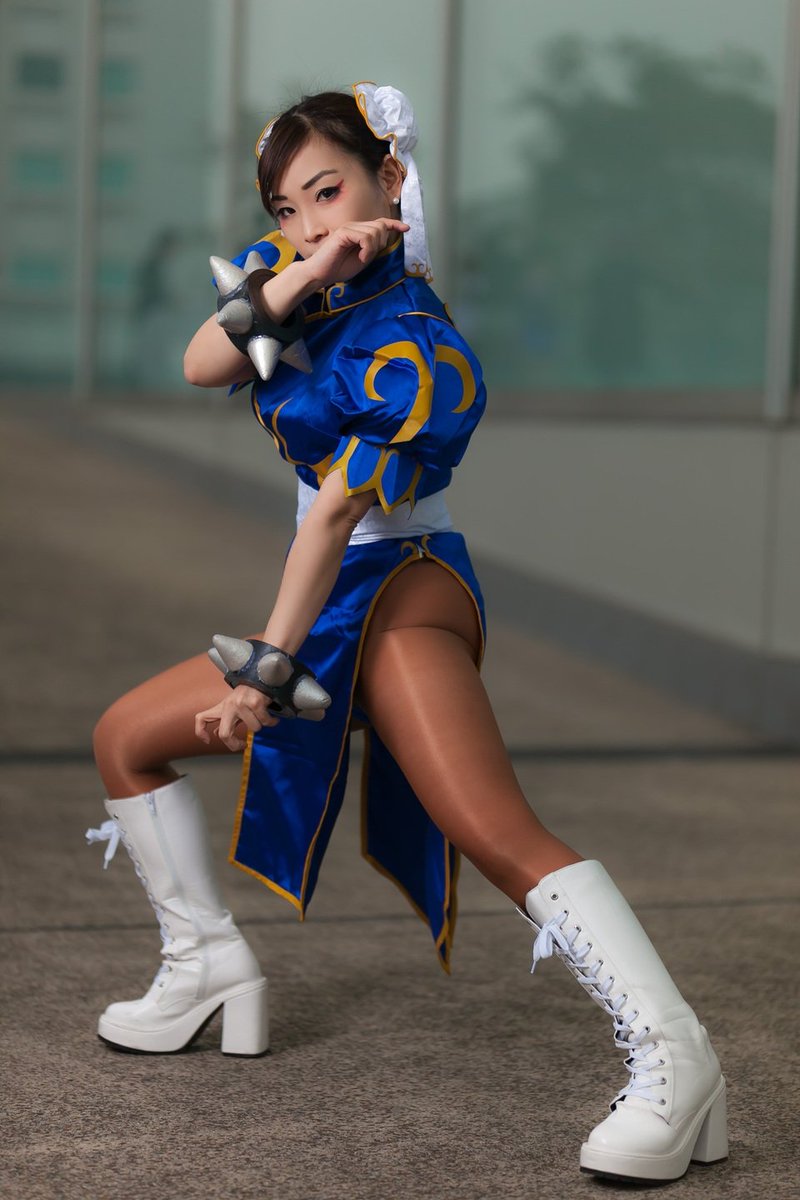 しぜる 復活 Cosplay 18 11 04 ストリートファイター 春麗 Photo Hideki0987 タイツの色と光沢がすごく春麗っぽい ﾟ ﾟ W ﾟ ﾟ ｶｯｸｲｰ 春麗 ストリートファイター Cosplay