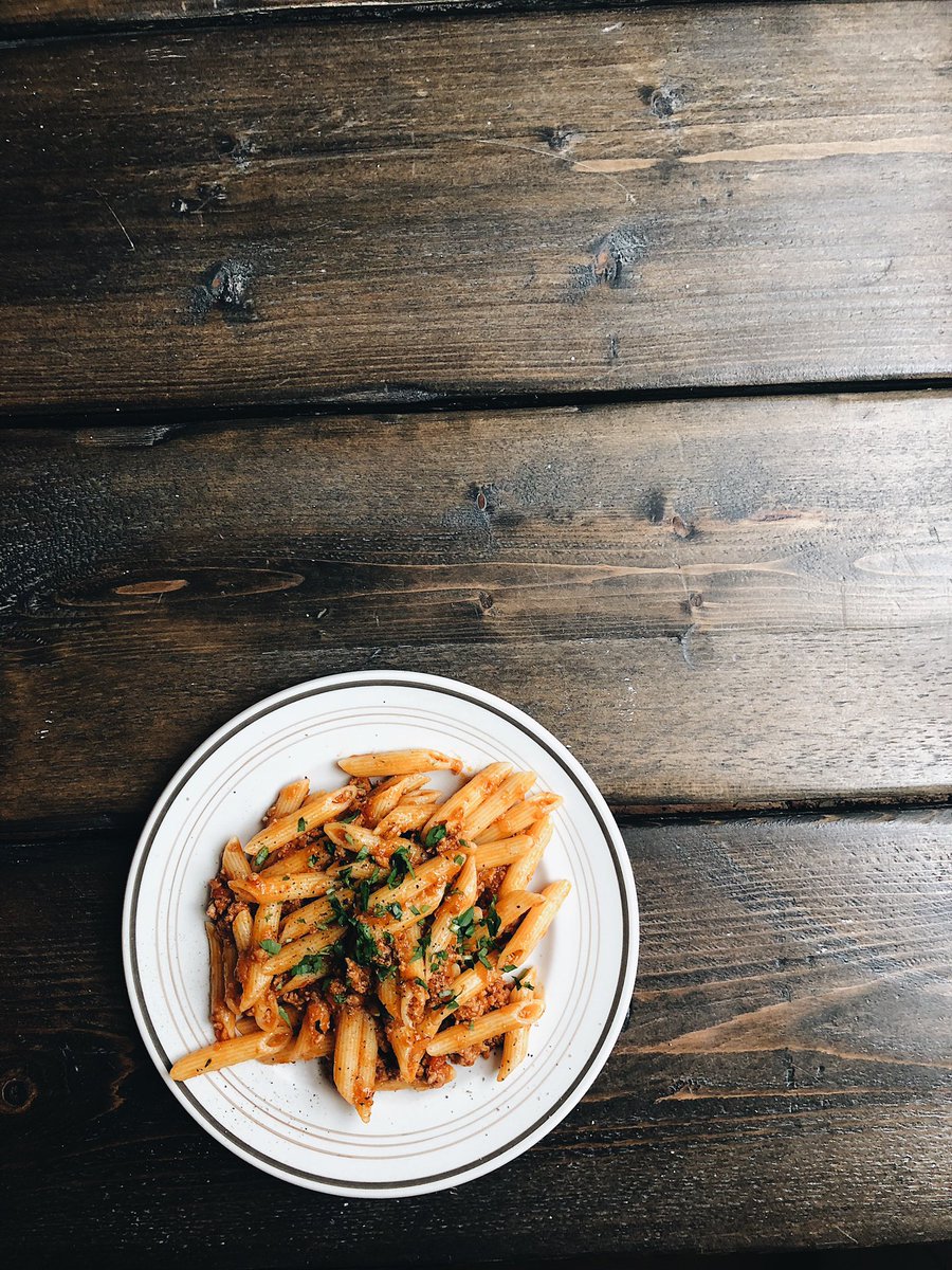Sarona £6 lunch special. Mon - Fri.
Today we have minced lamb ragu w/ penne and parsley.