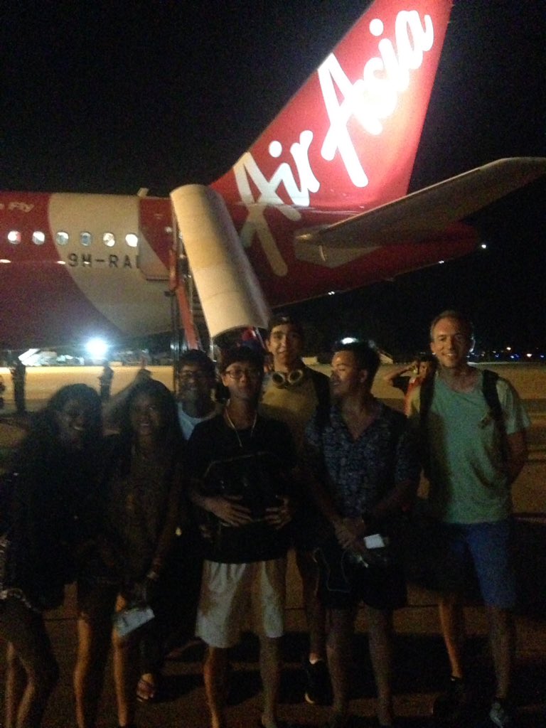 GeographyJB's tweet photo. @EpsomCollegeMY geographers are all set to return home from their A Level field trip in #Langkawi. Thanks @AirAsia and @tonyfernandes. https://t.co/pczJ57X9hD