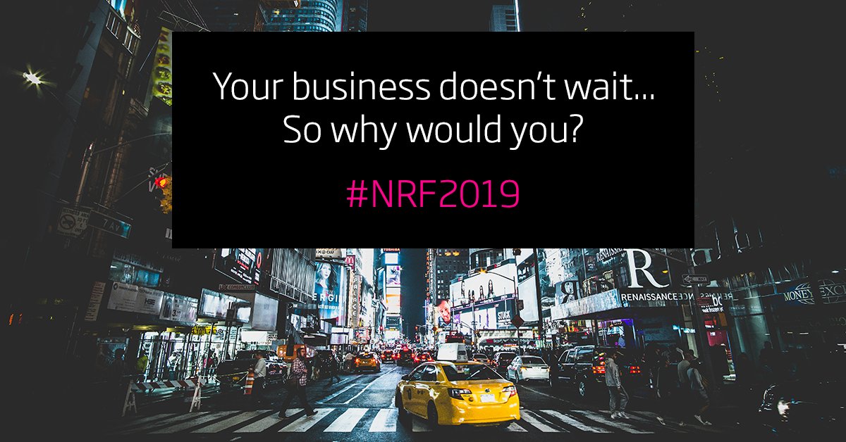 Tag med Columbus til verdens største retailkonference NRF i New York. Oplev de nyeste trends i branchen, det store EXPO område med over 700 førende retail leverandører, og få en guidet tur i byens mest innovative butikker. Kontakt os! hubs.ly/H0fppKb0 #NRF2019