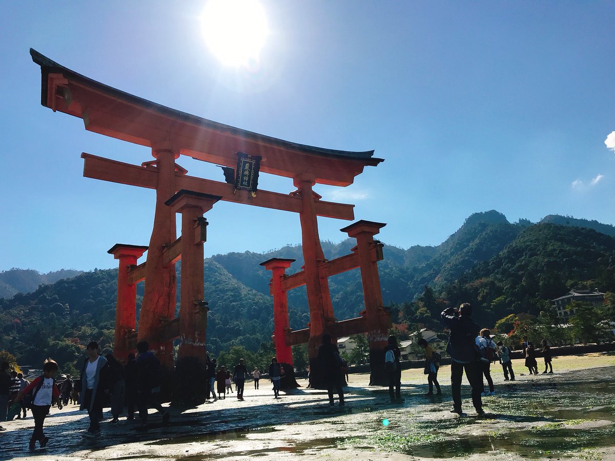 道田真司 イラストラクガキ A Twitter それにしても厳島神社は絵になる 巨石織り成す大元コースは弥山登山の中でもキツイコースと聞いていたけど たぶん一番面白いコースだと思う 単独登山 弥山 厳島神社 世界遺産