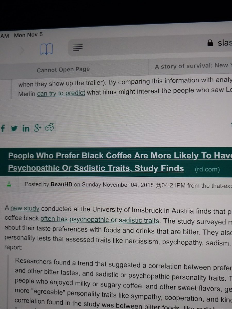 _smoothdave's tweet image. Good morning fellow psychopaths.  And sadists.  Or whatever your thing is.  #slashdot #coffee