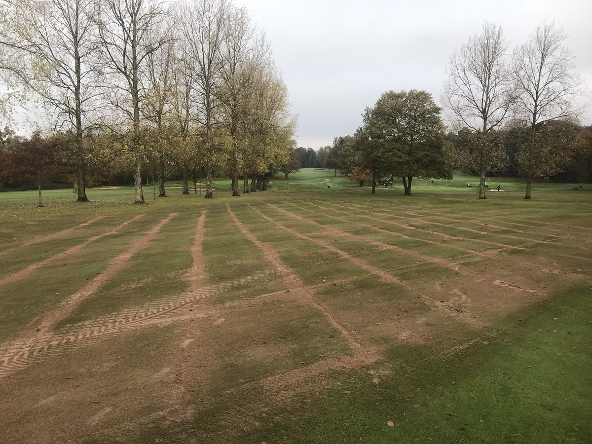 Weather not stopping CRL carrying on with essential drainage on the 5th <a href="/BelvoirParkGolf/">Belvoir Park GC</a> 2/3 areas complete and by the end of the week it should be near complete. 👍