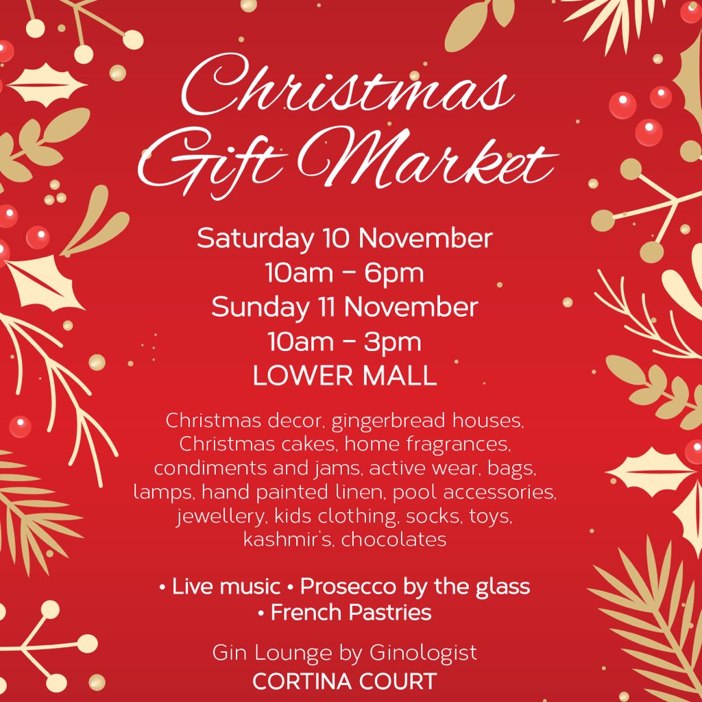 HPCHydePark's tweet photo. Only a few days to go until Christmas on the Corner ⭐️ Visit us this weekend and shop up a storm at our Christmas Market! #hpcChristmas #christmasmarket #shophpc https://t.co/QvCHI11kej