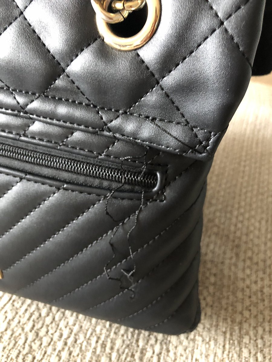 NikkiZoeLane's tweet image. @ALDO_Help surely this should be happening after only purchasing this bag three months ago #replacementneeded #faulty