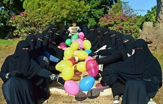 أحلي مسا على المنتقبات 😍😘
#مصر_لن_تحظر_النقاب