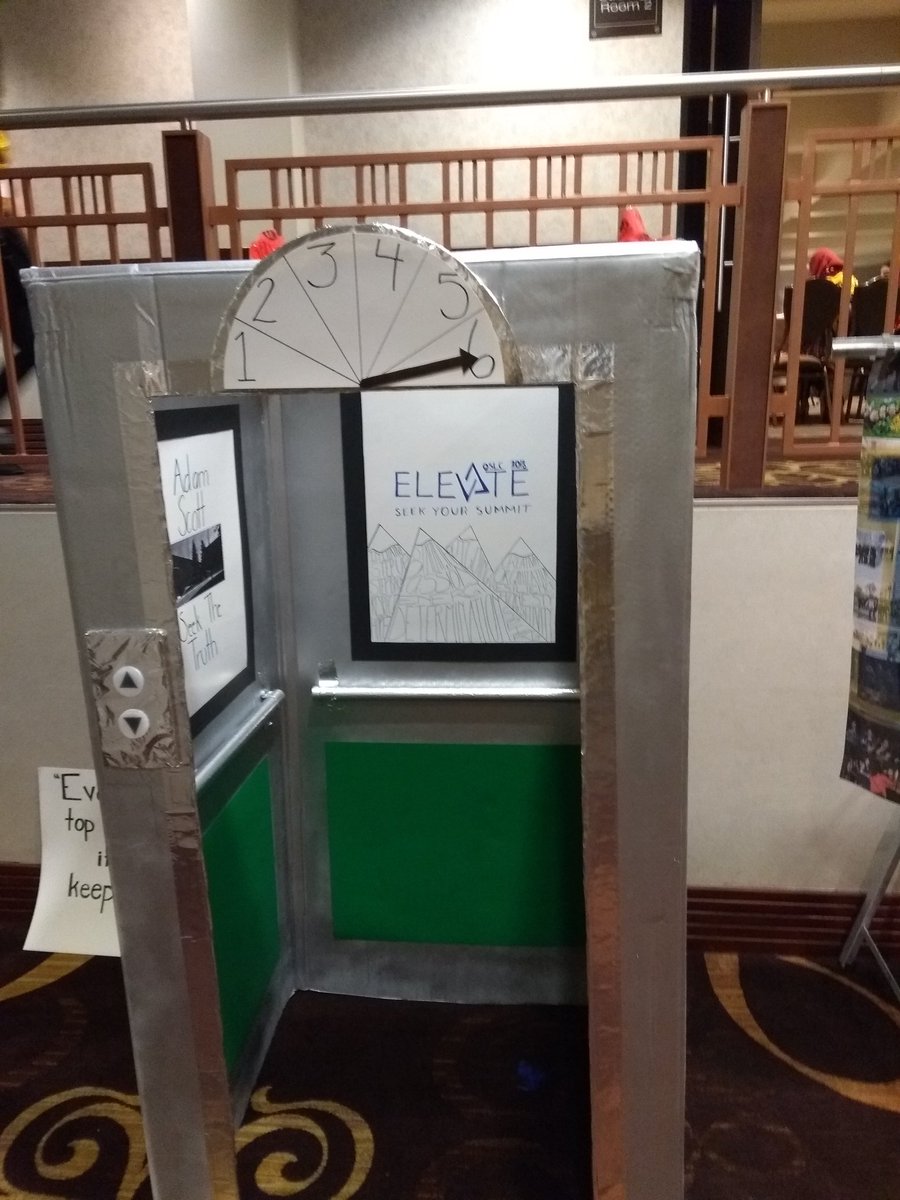 RebelLeadership's tweet image. Beautiful posters on display at #OSLC great student effort and creativity on display!!