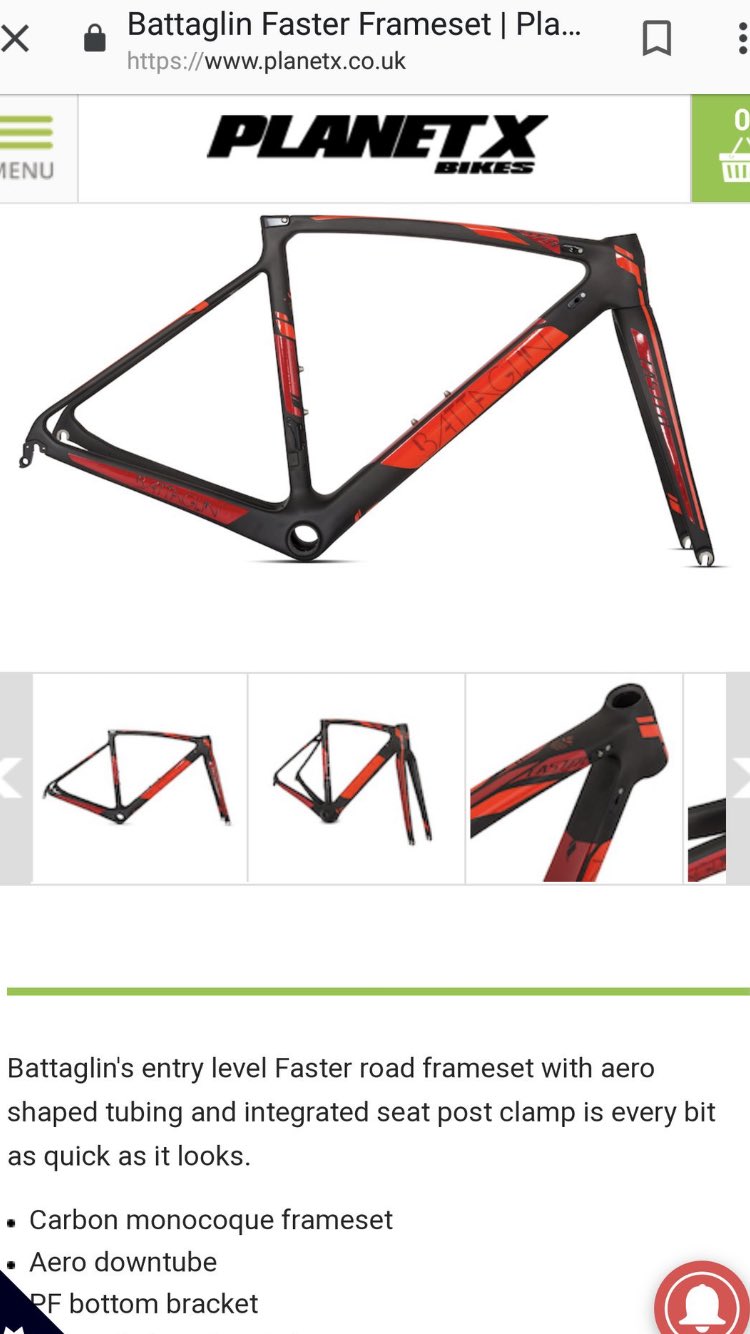 battaglin faster frameset