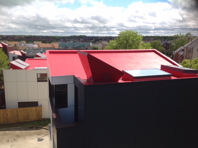 NeilS1303's tweet photo. Oxley Park MK completed by @FFRLimited after 4 years, Over 8000m of bespoke @SikaSarnafilUK membrane, stunning work by FFR #WeAreSarnafil https://t.co/OkdWkXmeF2