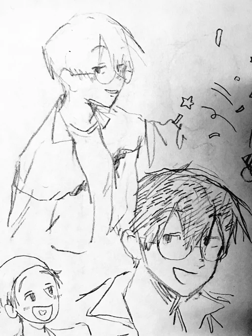 >こんにちは🌞
いつもハイセンスな絵を拝見させていただいて悶えています。ありがとうございます。
よろしければ「髪がス… https://t.co/jcR4jT0z9E #odaibako_amazu_
ストレートのりたかちょっとしか描けてないけどどうぞ 