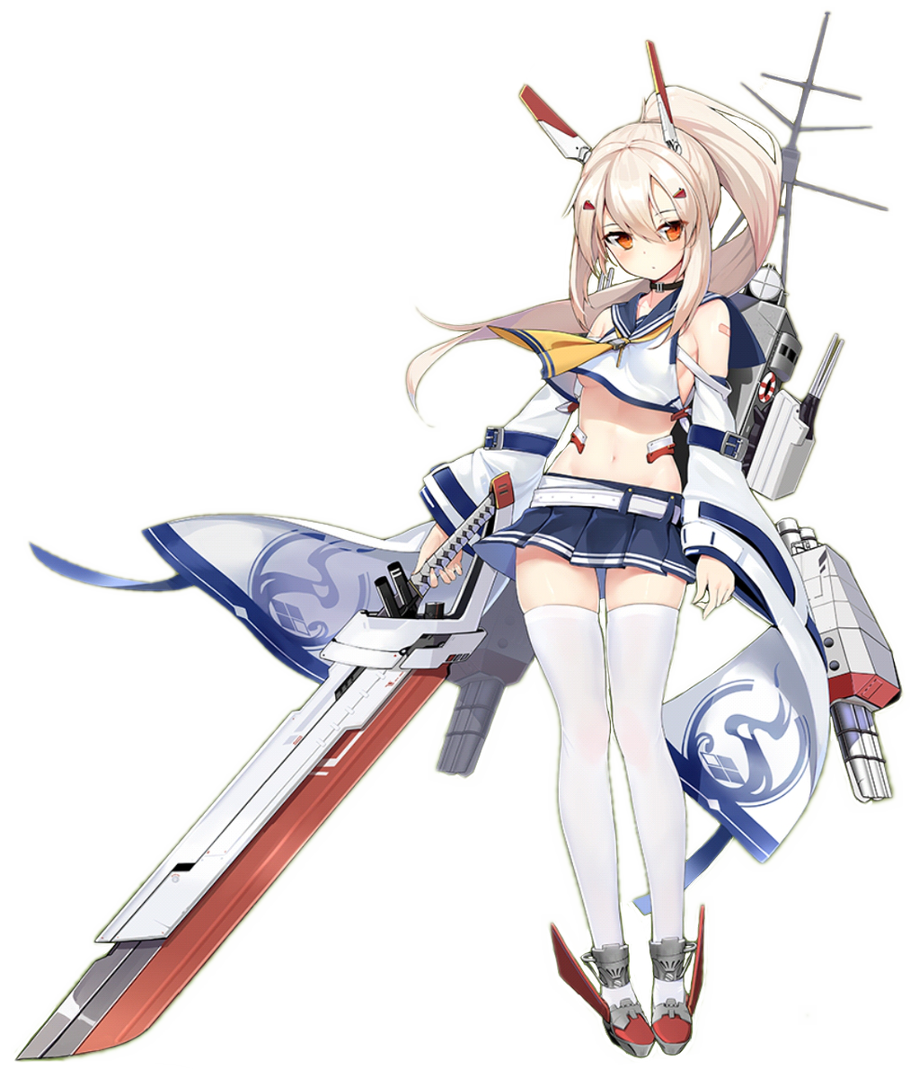 リョウ Na Twitterze 綾波改透過画像素材 アズールレーン