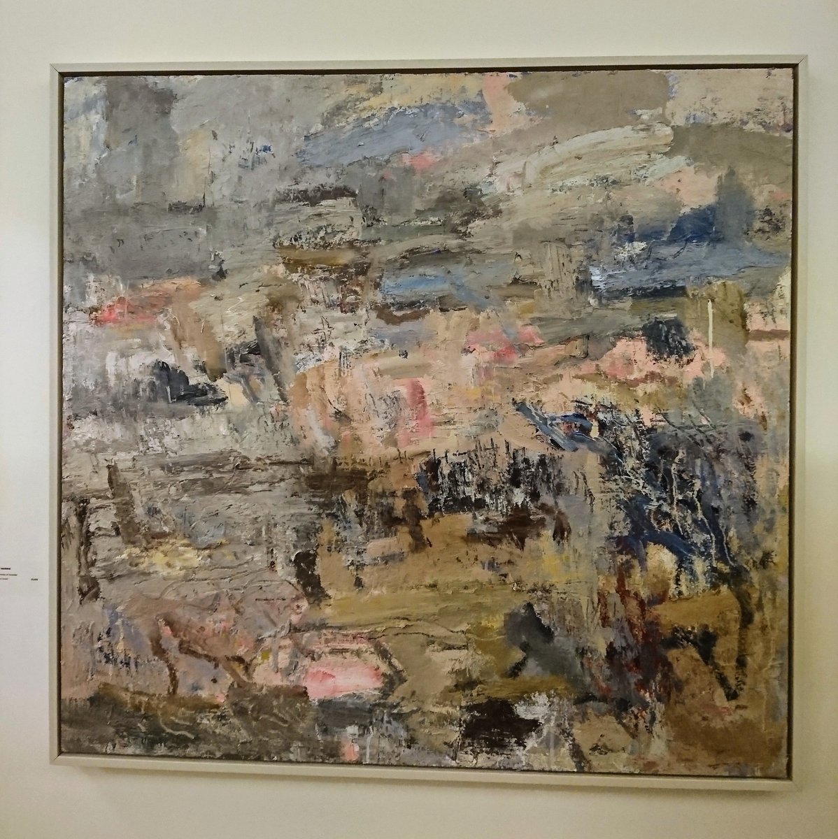 iannorris2's tweet photo. Memories of Ainsdale Sands oil on board 1.2x1.3m currently being exhibited at Dean Clough as part of the show 'Defining the Elemental' https://t.co/YQN5Gmkv1R