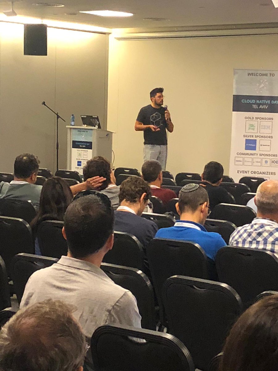#Serverless with #kubeless &amp; @CloudifySource at the #edge @edenrozin of #ATTLabs #cloudnativedaytlv