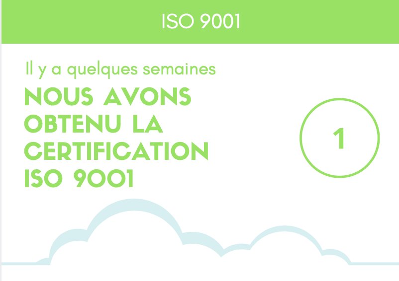 🏆Nous sommes heureux de vous annoncer que Sifoee a obtenu la certification ISO 9001 !