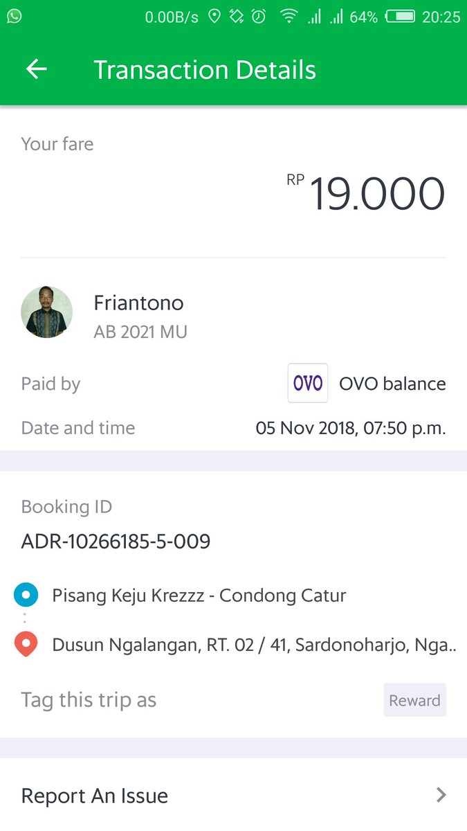 komunitaskiri's tweet photo. @GrabID min, Cara melacak driver grab gimana? Log d history gx Ada nomor hpnya? Soalnya driver ini menipu ortu saya, sy dah bayar pke ovo. Tapi dia meminta uang cash juga ke ortu saya. https://t.co/ruSkzAJrC5