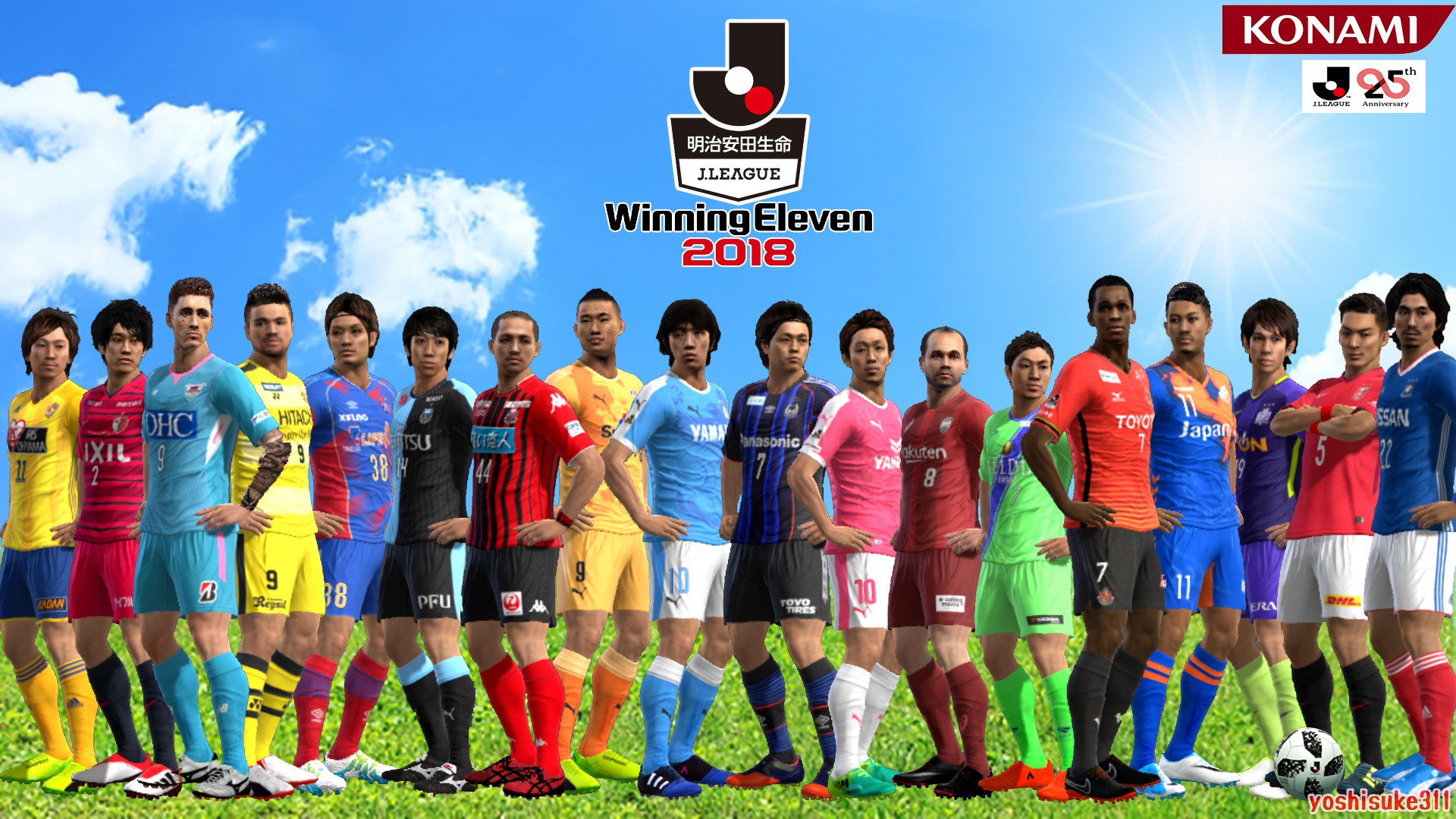 ヨシスケ Jリーグウイニングイレブン18シーズンパッチ公開中 T Co T5v8kvn2f5 ウイイレ Jリーグ コンサドーレ Consadole T Co C4vcrv2rpe Twitter