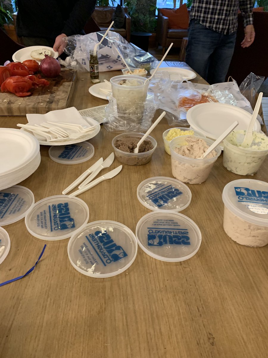 When an Israeli company in NYC is taking innovation there is only one way to feed the <a href="/ubimoinc/">Ubimo Inc.</a> team <a href="/loxpopuli/">Russ & Daughters</a> <a href="/RussAndDaughter/">Russ & Daughters</a>