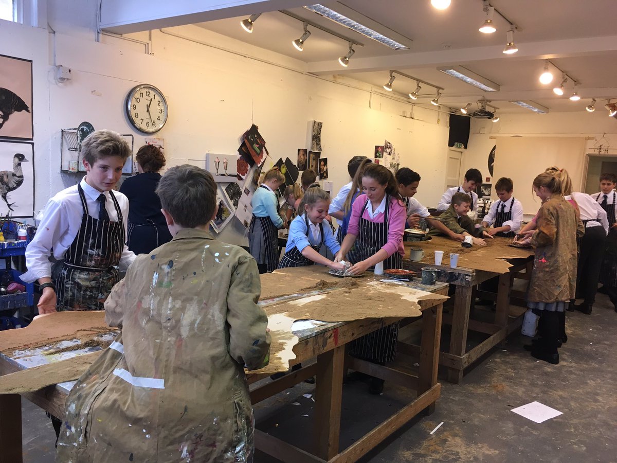 Some amazing work going on in the <a href="/ReptonArt/">Repton Art</a> department. B Block creating soil &amp; barbed wire. A great group work activity with lots of collaboration. Thrilled to see them all engaging so positively with this fantastic project. Cannot wait to see the end product! <a href="/ReptonLearning/">Repton Learning</a>
