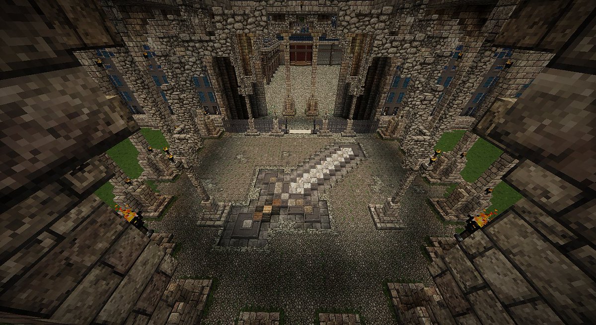 Kayokk70 Made A Little Adjustment To The Tournament Entrance Minecraft Conquest Palace On Ravalisofficial T Co I0cyciezxt Twitter