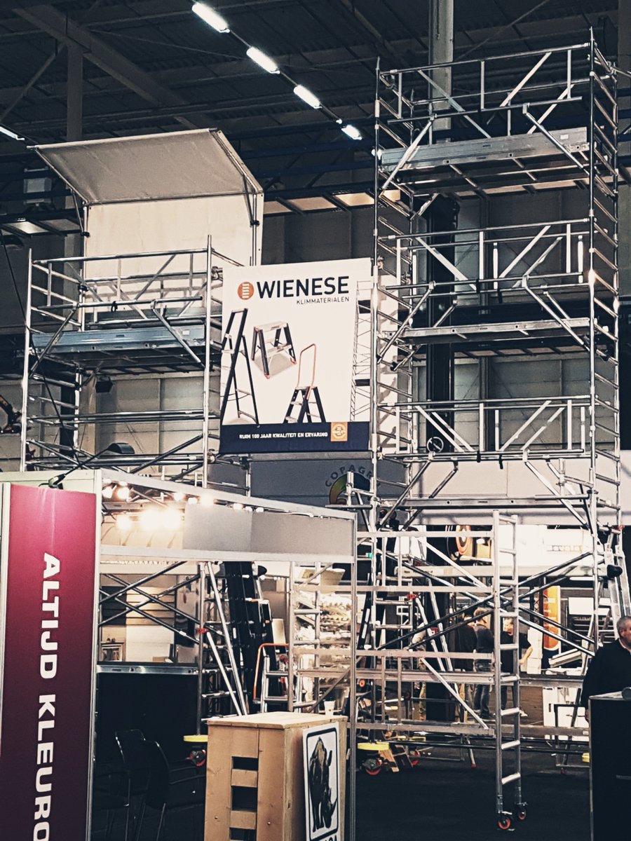 De stand op @SGA_EH is opgebouwd! Morgen beginnen we. Gratis tickets vind u hier: lnkd.in/d8De94a

Van harte welkom op stand F116!