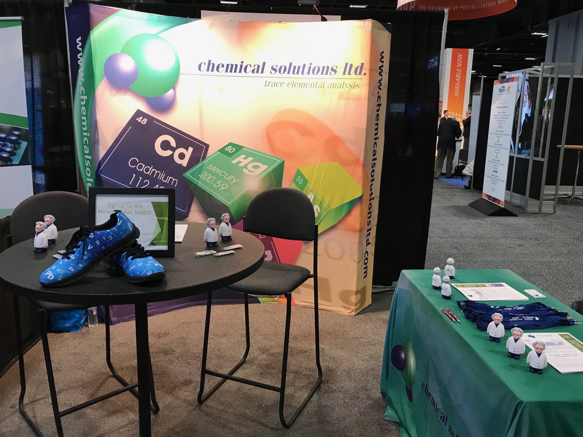 blabines's tweet photo. #csl_labs ready for the week at #PharmSci360 - enter for a chance to win some pretty cool periodic table shoes! https://t.co/q1qY2jaaNM
