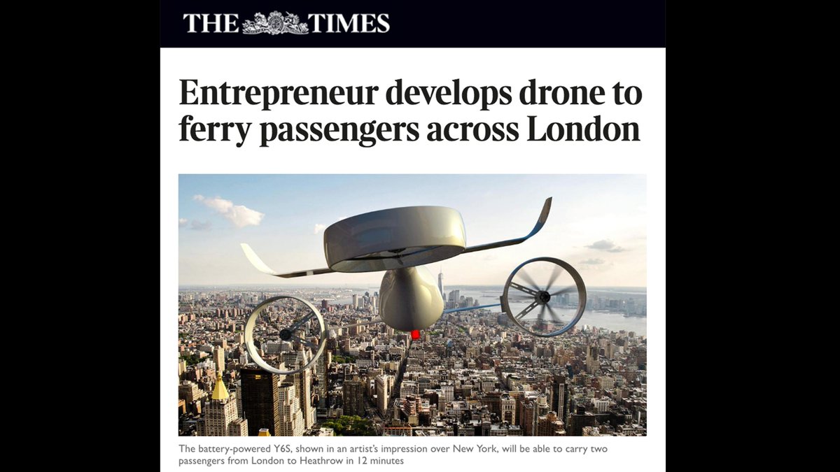 AutonomousFlt's tweet image. #Throwback to a great article from @thetimes ! Stay tuned for more updates on our progress with the #Y6S! #AutonomousFlight #AutonomousVehicles #TheFutureisHere #OnlyTheBeginning
