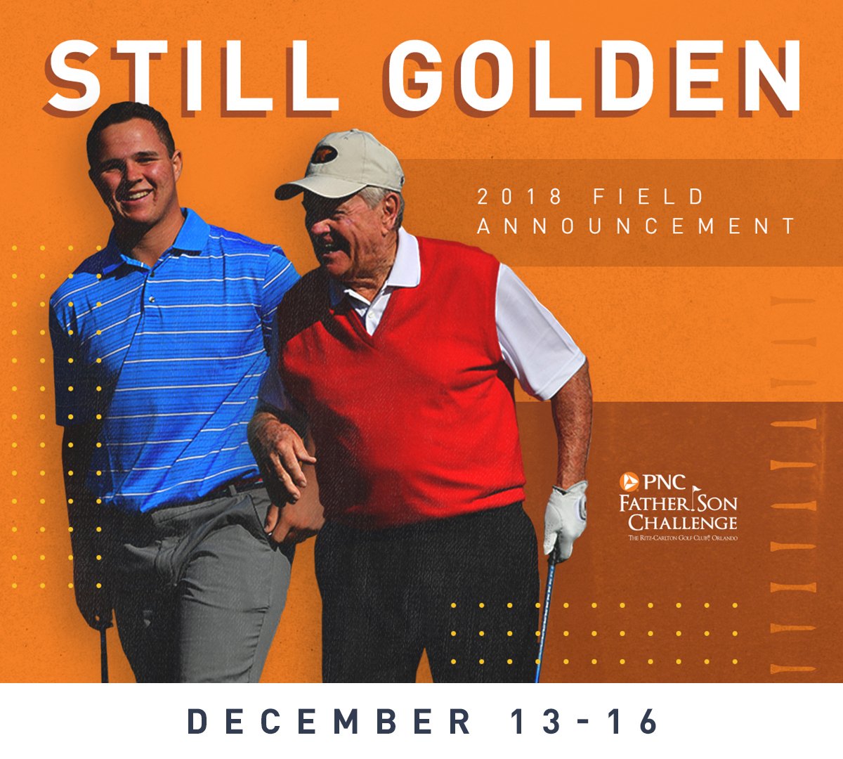 PNC Father/Son Challenge on Twitter "Jack & GT are back! Headlining an