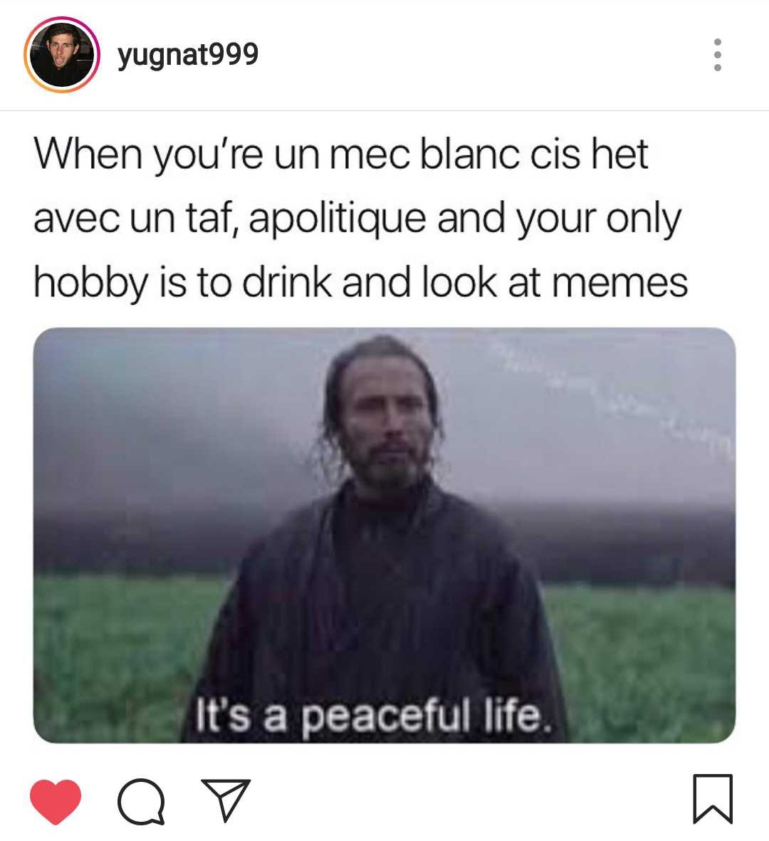 SpiritZe's tweet image. ha ha !
#yugnat999 sur instagram

#Cishet
#Essentialisme
#Libertad
#SJW