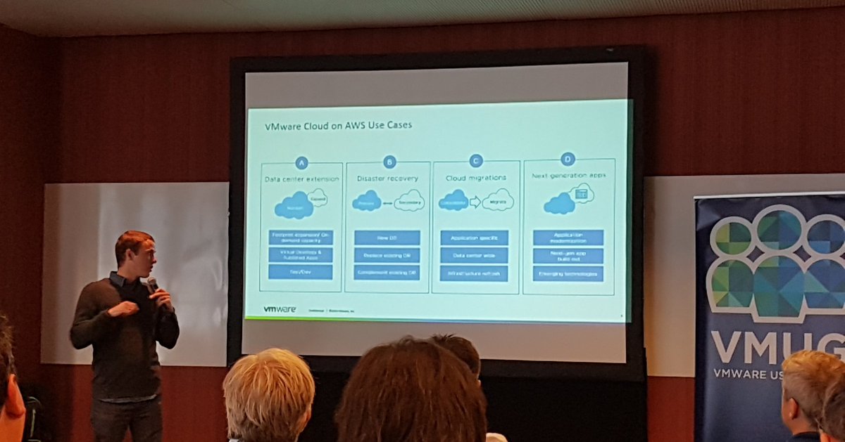vGarethLewis's tweet image. A brilliant session on all things @vmwarecloudaws thanks to the awesome @vBrianGraf. Thanks to @MyVMUG for a great day! #VMUG #MyVMUG #vmwarecloudonaws