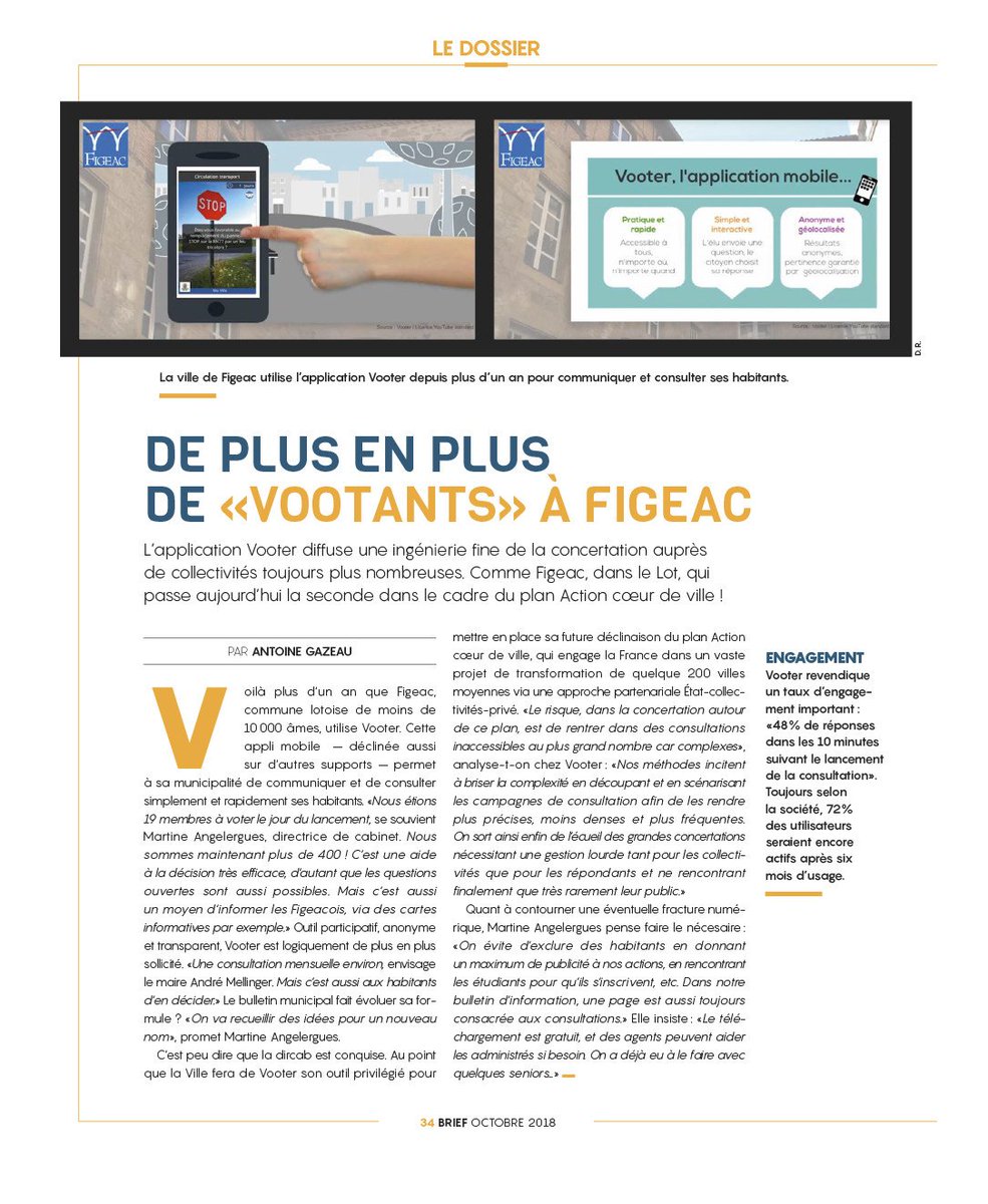 [DOSSIER]
Quand @Vooter permet d'associer les habitants au plan #ActionCoeurDeVille de #Figeac (Lot) !
👉"De plus en plus de Vootants à Figeac" <a href="/magazinebrief/">Brief</a> <a href="/AntoineGazeau/">Antoine Gazeau</a>
#consultation #concertation #CivicTechs pic.x.com/qFv5SOHvGL