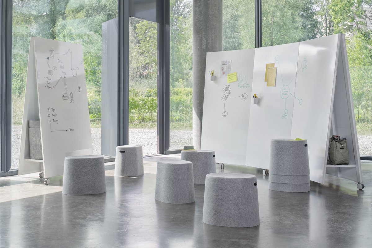 MovingWalls1's tweet image. The Moving Walls Office System is the answer to how communication and exchange between employees can be encouraged and supported. With the Moving Wall and the Moving Stool it is easy to set up a workspace for groups within a few minutes.#movigwalls_officetools #thisishowweworknow