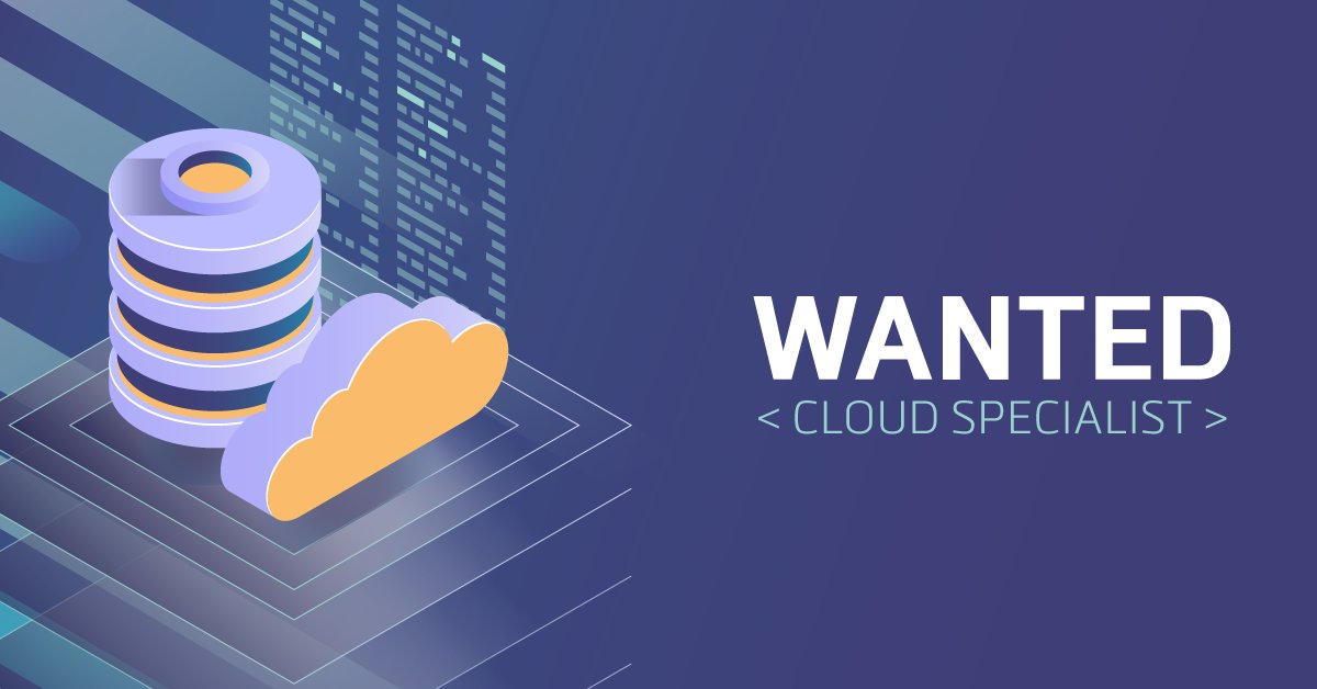 Ben jij een vakkundige en flexibele Cloud specialist die weinig aansturing nodig heeft, analytisch is en zich snel thuis voelt in elk team? Dan ben jij mogelijk onze nieuwe Customer Cloud specialist! bit.ly/2SItqDk