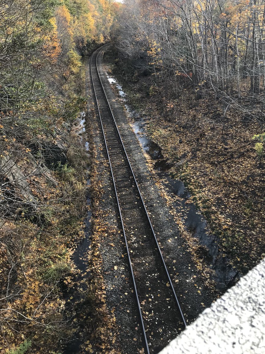 MattWhitman2020's tweet photo. #Southend #railcut near QUINPOOL Road. Lots of room for paved reversing HOV lane. 109% of downtown container truck traffic is from the Port. Local deliveries not an issue. @NEWS957 @TheRickHoweShow #Halifax @portofhalifax https://t.co/1VB18t7qmW