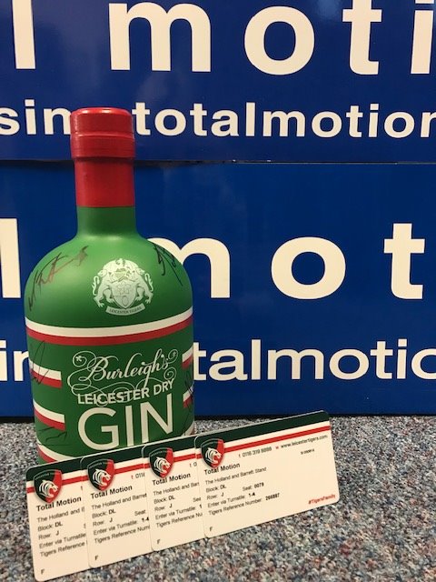 PinkCarLeasing's tweet photo. Total Motion mega Monday giveaway! For your chance to win 4 x tickets to @LeicesterTigers  v sale sharks 7.45pm KO and a signed bottle of gin, RT like and follow. Winner will be announced Wednesday @ 12pm Good Luck!  #tigers #vehicleleasing #checkoutourlatestdeals 🏉🍾🏉🍾 https://t.co/HniIf256Wl
