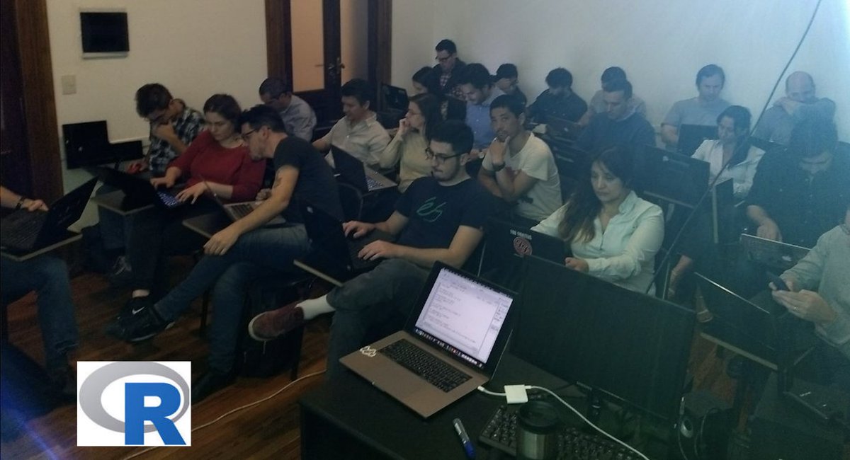 pabloc_ds's tweet image. El curso de &apos;Machine Learning con R&apos; empezó super bien! - Feliz de empezar como profesor en la Universidad Tecnológica Nacional

The &apos;Machine Learning with R&apos; course started super well! - Happy to start as a professor at the Universidad Tecnológica Nacional

👩‍💻👨‍💻
#Teching #Rstats