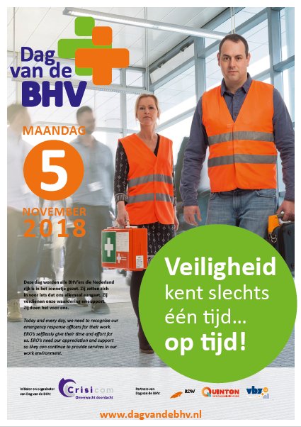 safetyurk's tweet photo. Vandaag de dag van de BHV  zet uw BHVers in het zonnetje... https://t.co/t8fyA3ZFoW