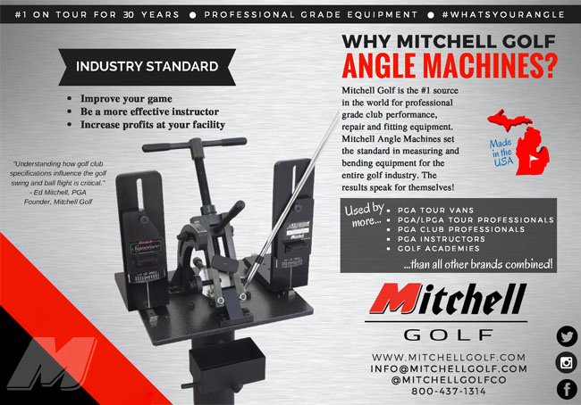 Why Mitchell Golf?
We control the machining and quality of our parts completely in-house. Machines are assembled by builders with over 20 years of combined experience. Let us help you find your winning angle! #WhatsYourAngle
