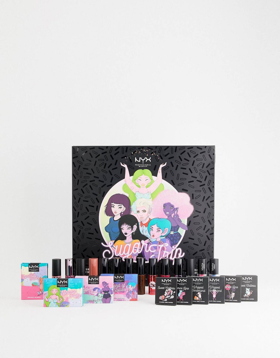 PreordPleasure's tweet photo. NYX Professional Makeup Sugar Trip 24 Days of Beauty-Advent Calendar 24 ชิ้นราคา 2,890 บาท สั่งซื้อได้ทาง LINE@: @preorderpleasure

#preorderpleasure #nyx #nyxprofessionalmakeup #adventcalendar #beautycalendar #gift #preorder #preorderuk #preorderusa #preorderjapan #preorderkorea https://t.co/nmfWFc0Ytt