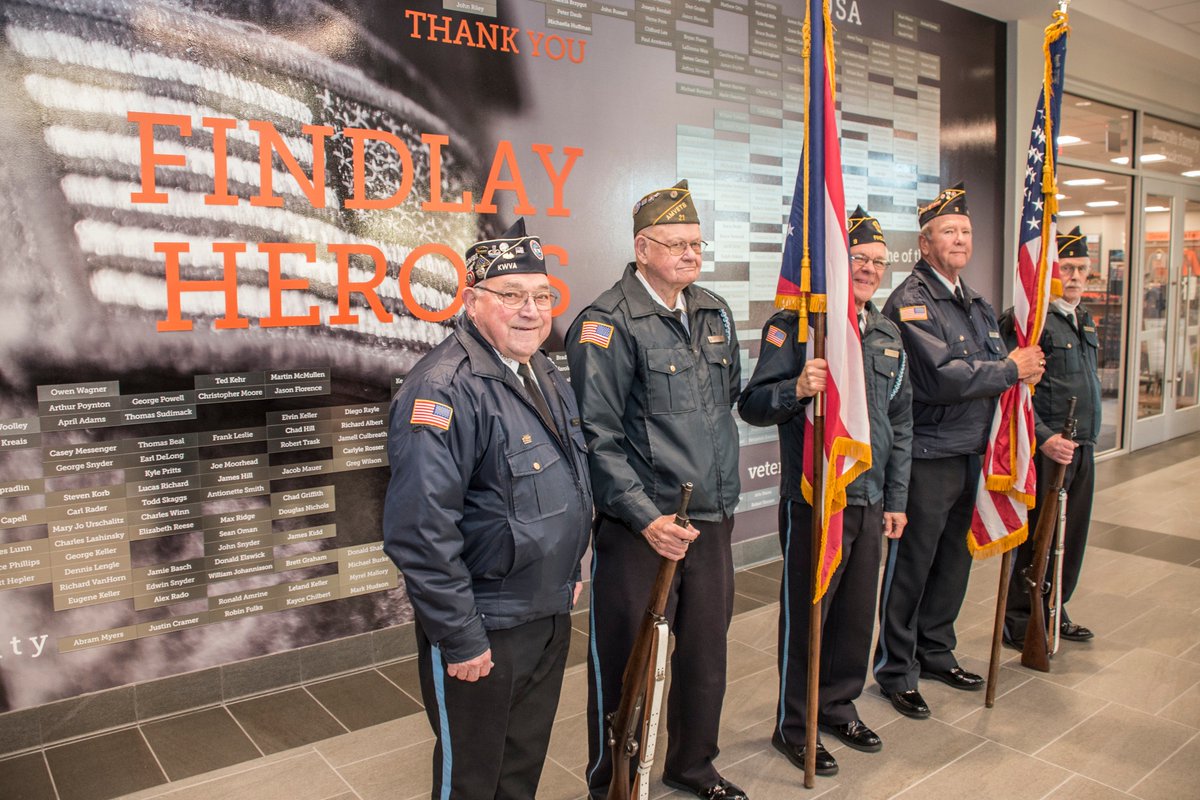 ufindlay's tweet image. Please join us this Friday as we honor the bravery, commitment and sacrifices made by University of Findlay veterans. Info here - ow.ly/l00T30mv7qp
