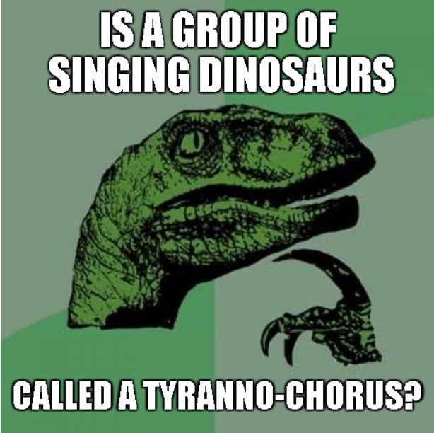 Chicago_Redline's tweet photo. Even the Philosoraptor will be in attendance. Come see our hilarious fall 2019 show, "A Reptile Dysfunction" which opens THIS FRIDAY 11/9 at 7:30pm! Get your tickets now before they sell out @ https://t.co/JH5kICvzkd. #CRL #dinolife https://t.co/Ike7iSYMKT