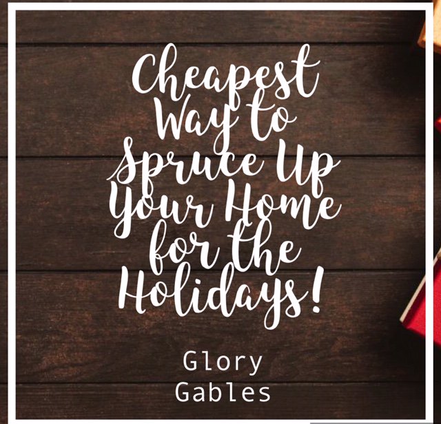 GrinerAshley's tweet image. An Affordable and Adorable Way to Easily Spruce Up Your Home for this Holiday Season! #Holidaysarecoming     
glorygables.com/the-easiest-an…