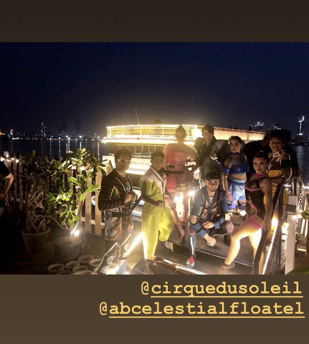 aishwaryabhende's tweet image. It was a pleasure to be one of the 5 iconic locations for ‘Bazzar’ the first @Cirque production to premiere outside Montreal. Watch out for @ab_celestial in the official after movie. #ABCelestial #ABClientDiaries